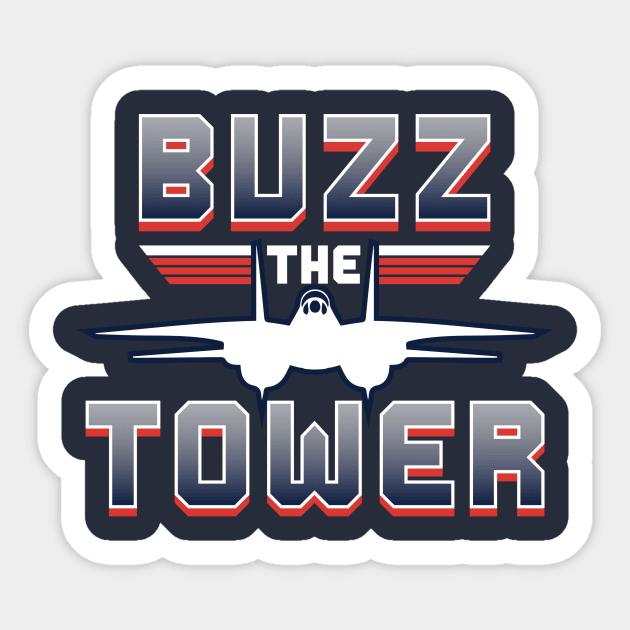 Buzz The Tower Sticker by stayfrostybro